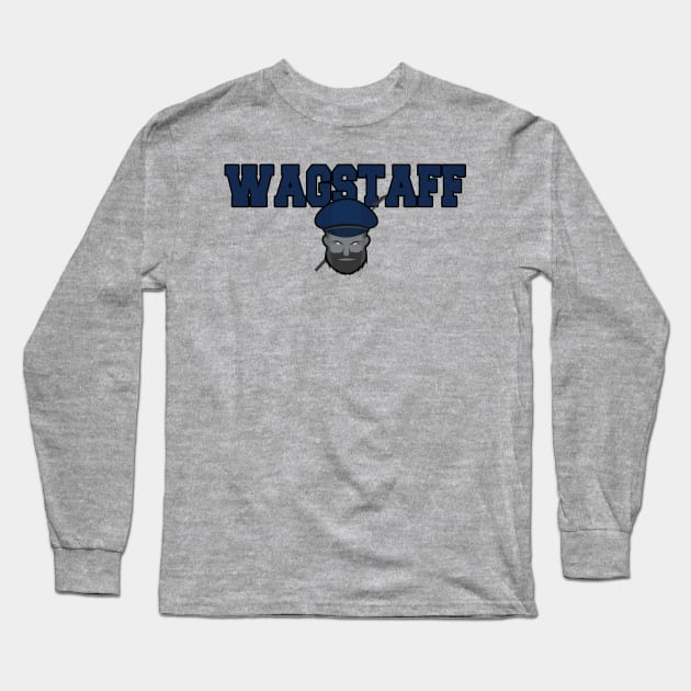 Wagstaff School Whalers Mascot Long Sleeve T-Shirt by shanestillz